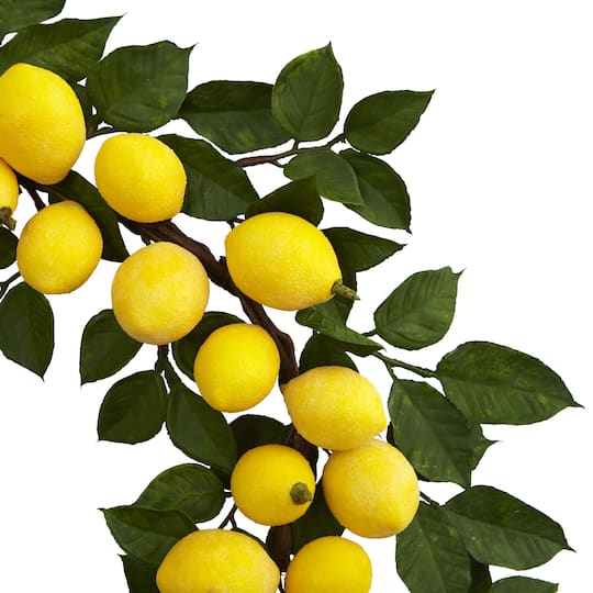 24” Lemon Wreath